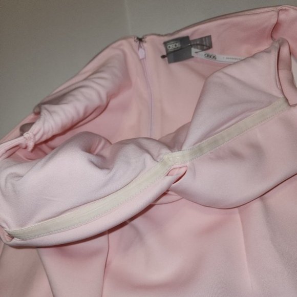 Asos Maternity dress size 8 Light pink sleeveless - Picture 12 of 16